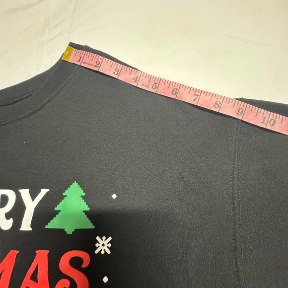 Black Ugly Christmas Sweater Home Alone Filthy Animal XL (16-17) - Picture 9 of 11